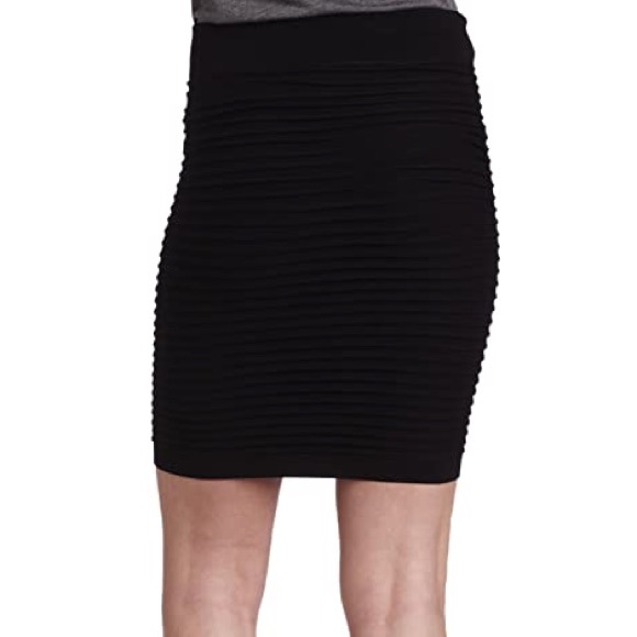 BCBG Tube Black Mini Skirt Bodycon - Picture 4 of 7